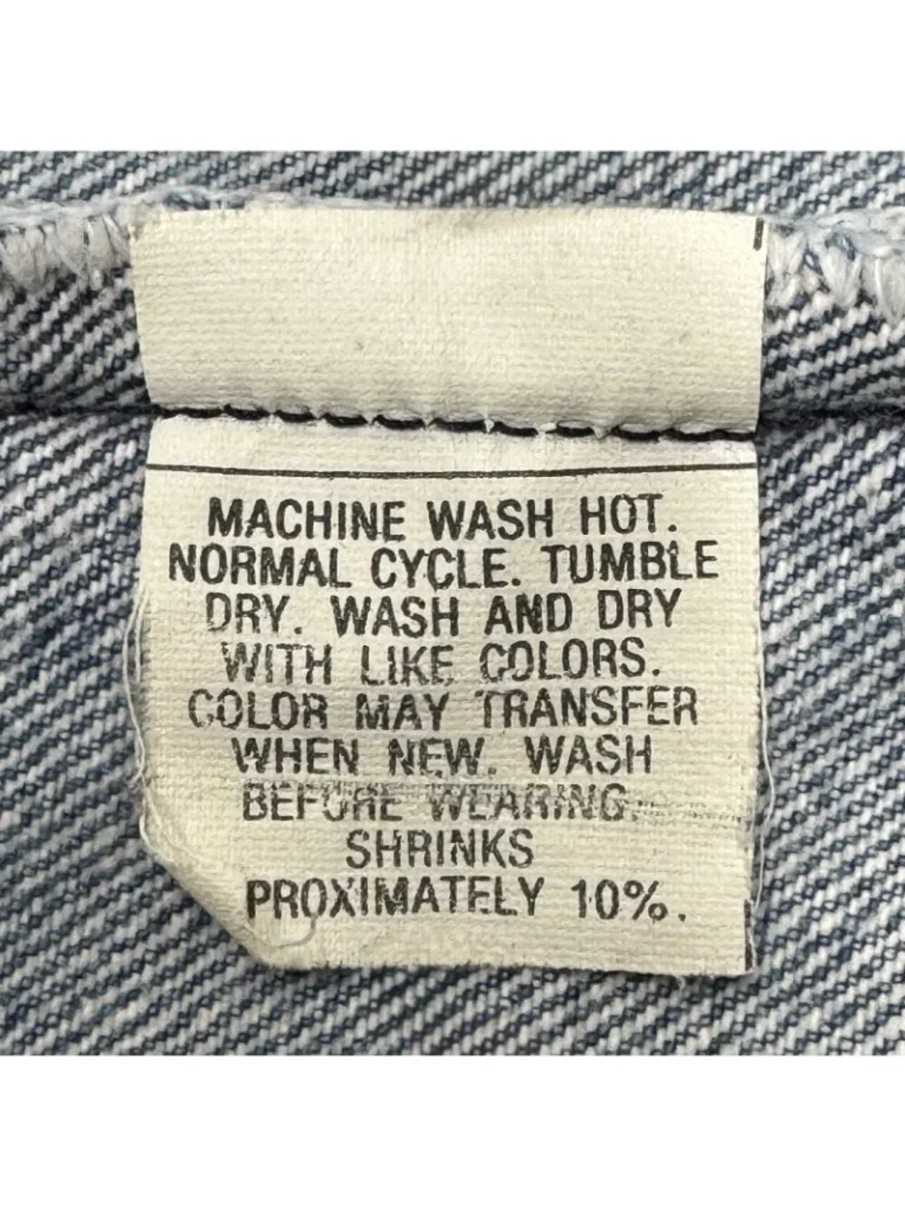 VTG 80s Levi's 501 Shrink To Fit Denim Jeans Men’s 32x27 Faded Blue USA Made